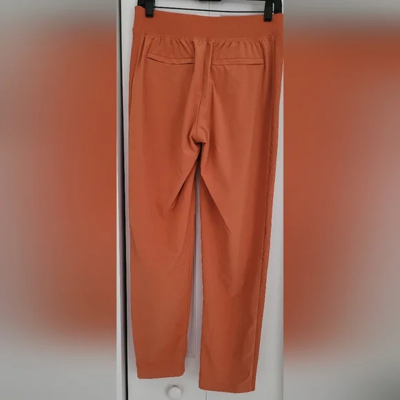 Athleta Tan Trousers High-Waisted Relaxed Fit - Picture 4 of 10